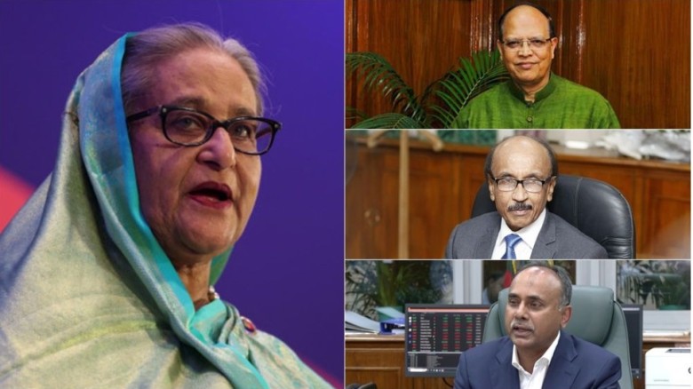 হাসিনা সরকারের লুটপাটের সহযোগী ছিলেন যে তিন গভর্নর...