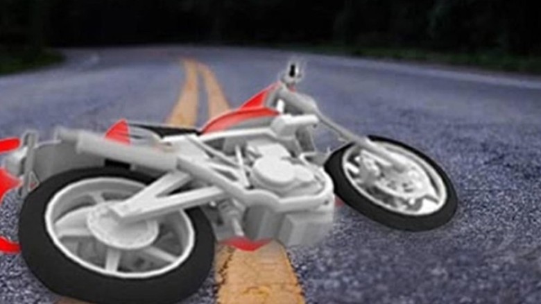 মাওয়া এক্সপ্রেসওয়েতে প্রাইভেটকারের চাপায় মোটরসাইকে...