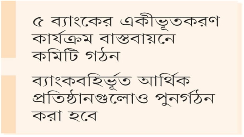 দুর্বল পাঁচ ইসলামী ব্যাংক মিলে আসছে নতুন রাষ্ট্রায়...