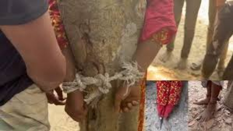 দেখা করতে গিয়ে প্রেমিক-প্রেমিকার হাতে দড়ি, পায়ে শি...